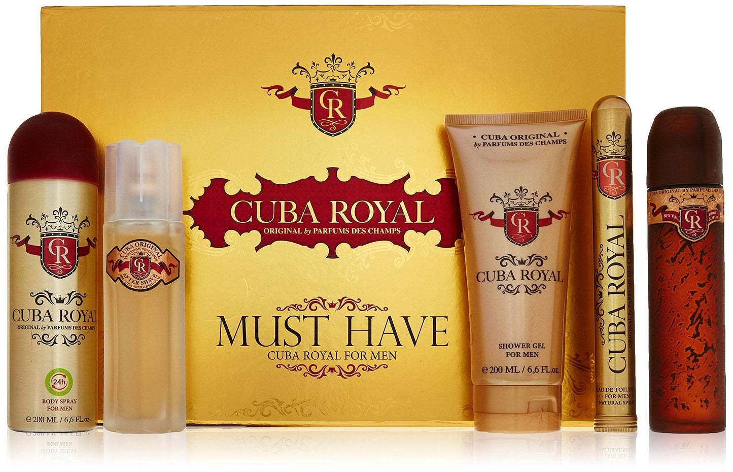 Set Cuba Royal 5pc 3.4 oz. Men