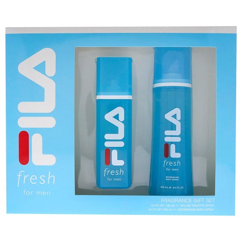 Gift Set Fila Fresh 2pc 3.4 oz. Eau de Toilette + Body Spray Men