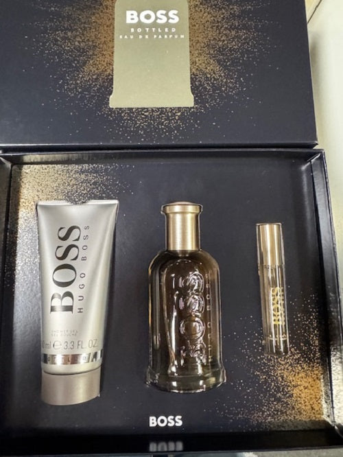 Gift Set Boss # 6 3.4 oz. EDP + Mini + 3.3 oz. Shower Gel Men
