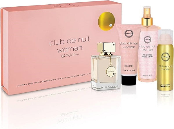 Gift Set Club de Nuit 4pc 3.4oz. Women