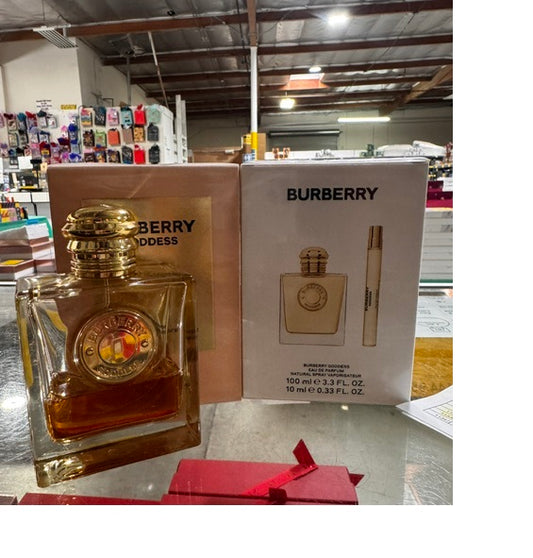 Gift Set Burberry Goddess 2pc 3.4 oz.EDP  +10ml  Mini Women