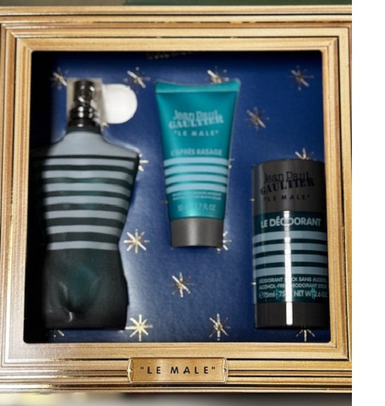 Gift Set Jean Paul Gaultier 3pc 4.2 oz. + Deo + A/S Men