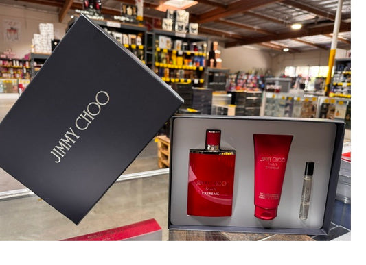 Gift Set Jimmy Choo Extreme 3pc 3.4oz. + .25oz. + 3.3oz. S/G Men