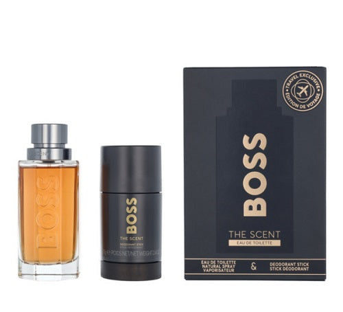 Gift Set Boss The Scent 2pc 3.4 oz. EDT + Deo By Hugo Boss