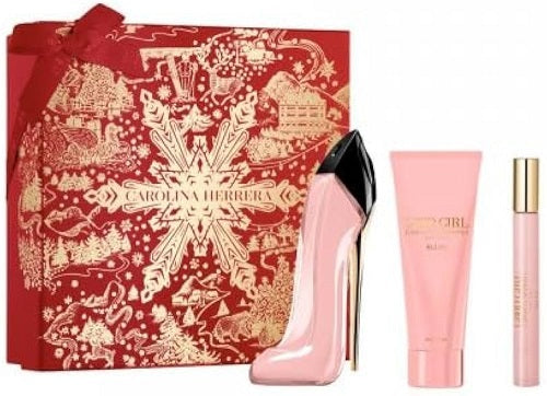 Gift Set Good Girl Blush 3pc 2.7 oz. EDP + 10ml + Women