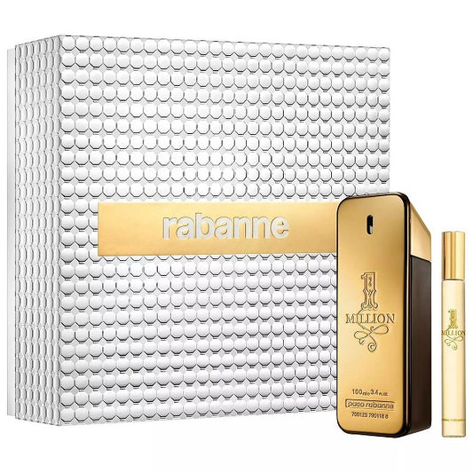 Gift Set 1 Million 2pc 3.4 oz. + Mini By Paco Rabanne Men