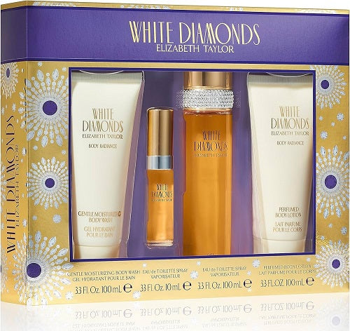 Set White Diamonds 4pc 3.3 oz. by Elizabeth Taylor
