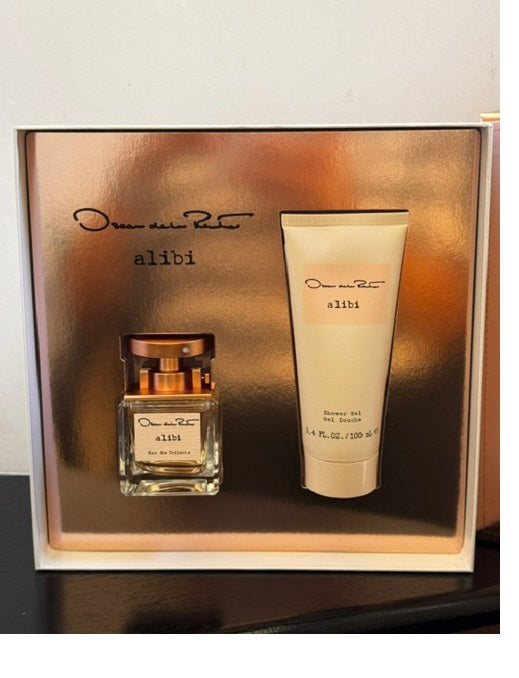 Gift Set Alibi By Oscar de la renta 2pc 1.7oz. EDT + Shower Gel