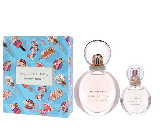 Gift Set Goldea Blossom Delight By Bvlgari 2pc 2.5oz.+ Mini Women
