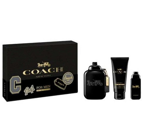 Gift Set Coach New York 3pc 3.4 oz. EDP + Men