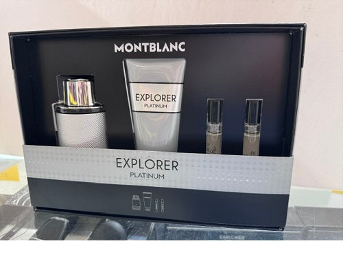 Gift Set Explorer Platinum 4pc 3.4 oz. + A/S + Minis Men