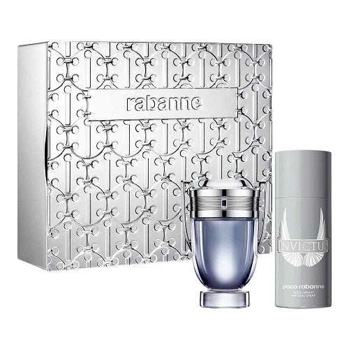 Gift Set Invictus 2pc 3.4 oz. EDT +5.0 oz.  Deo Men