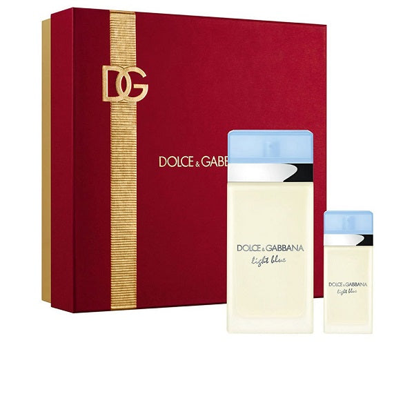 Gift Set Light Blue By Dolce & Gabbana 2pc 6.7 oz. + Mini Women