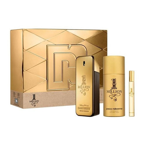 Gift Set 1 Million 3.4 oz. + 10ml + 5.1 oz. Deo Men