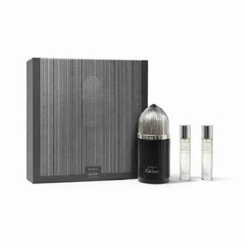 Gift Set Pasha Noire By Cartier 3pc 3.4oz. EDP Men