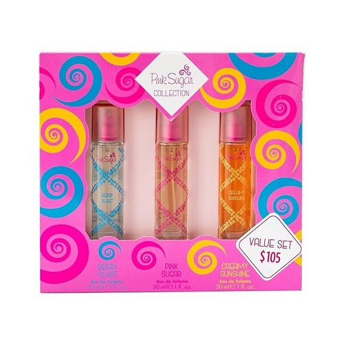 Gift Set Pink Sugar 3pc 3 x 1.0 oz. Women