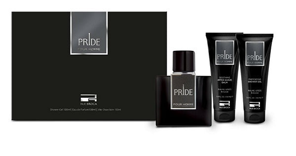 Gift Set Pride by Afnan 3pc 3.4oz. + A/S +S/G Men