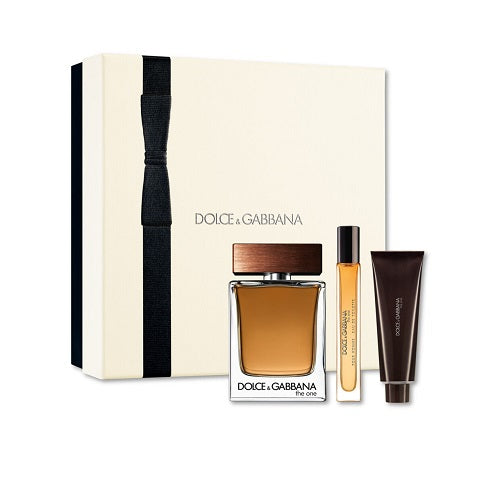 Gift Set The One by Dolce & Gabbana 3pc 3.4oz.+ Mini Men
