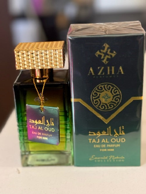 Azha Taj Al Oud 3.3 oz. Eau de Parfum Men