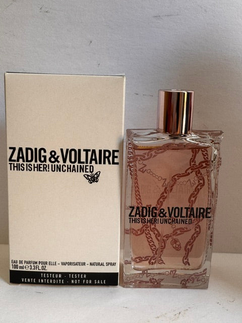 This is Her! Unchained By Zadig & Voltaire 3.3 oz. Eau de Parfum pour Elle Women