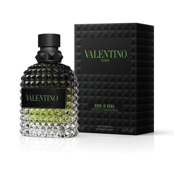 Born in Roma Green Stravaganza by Valentino 3.4 oz. EDT Men