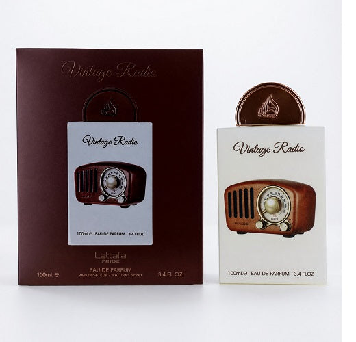 Vintage Radio By Lattafa 3.4 oz. EDP Men