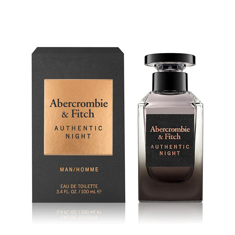 Authentic Night By Abercrombrie 3.4 oz. Eau de Toilette for Men