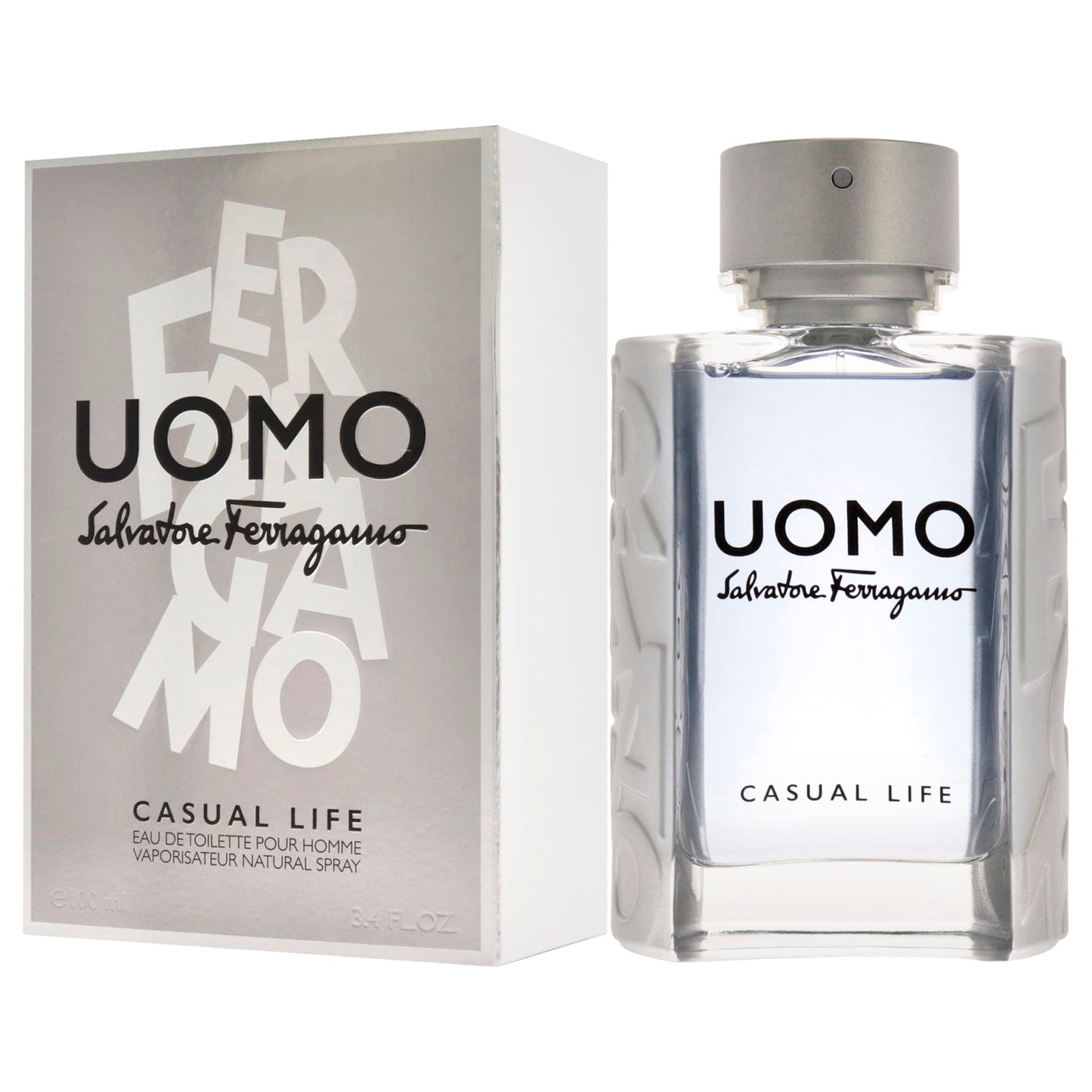 Uomo Casual Life By Salvatore Ferragamo 3.4 oz. Eau de Toilette Men