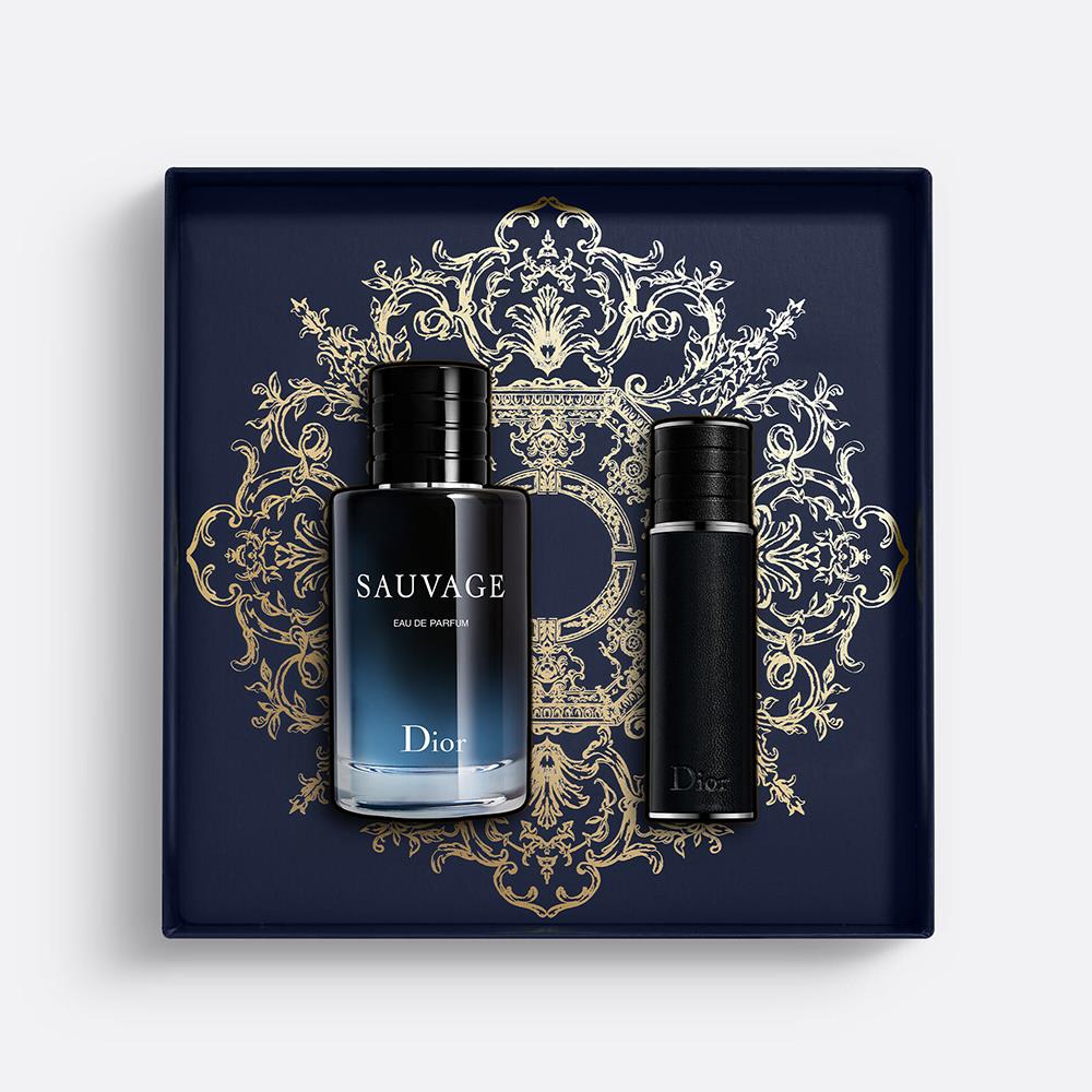 Set Dior Sauvage 2pc 3.4 oz. Parfum