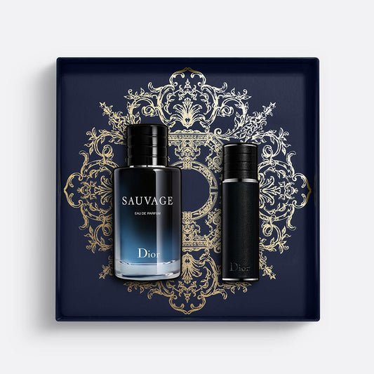 Set Dior Sauvage 2pc 3.4 oz. Parfum