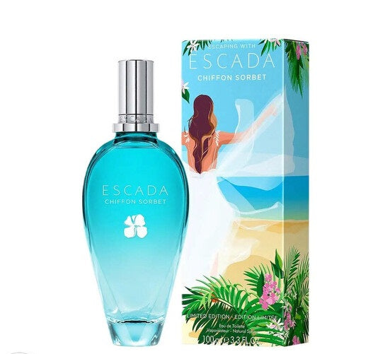 Escada Chiffon Sorbet 3.3 oz. (100ml) Limited Edition Women