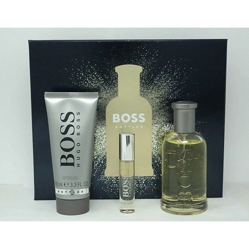 Gift Set Boss Bottled # 6 3pc 3.3 oz. + Mini + Shower Gel Men