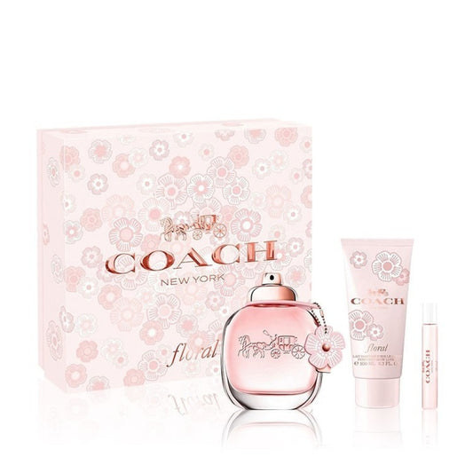 Gift Set Coach Floral 3pc 3.0 oz. Eau de Parfum Woman