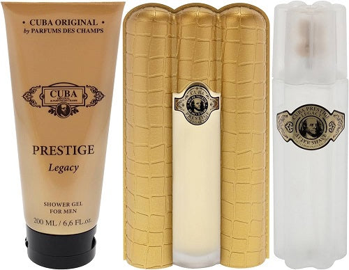 Gift Set Cuba Prestige Legacy 3pc Men