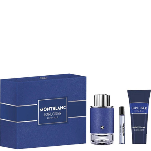 Gift Set Explorer Ultra blue 3pc 3.4oz. EDP Men