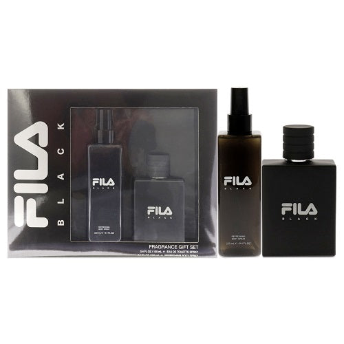 Gift Set Fila Black 2pc 3.4 oz. Eau de Toilette Men