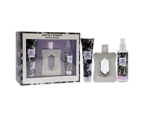 Gift Set Ari God is a Woman 3pc 3.4 oz. (W)