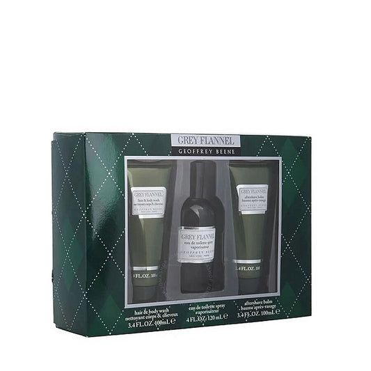 Gift Set Grey Flannel 3pc 3.4 oz. Men