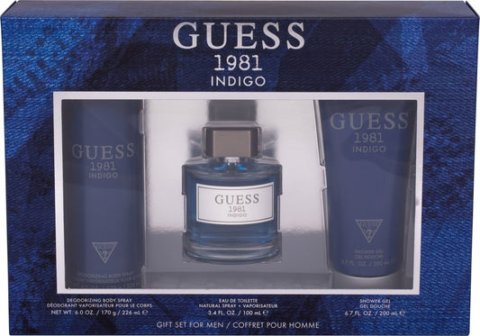 Gift Set Guess 1981 3pc 3.4 oz. for Men