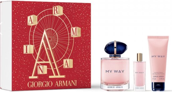 Gift Set My Way By Giorgio Armani 3pc 3.0 oz. + Women