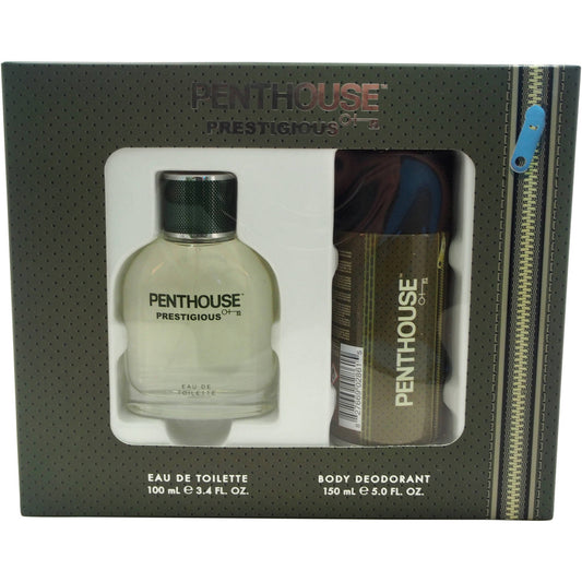 Gift Set Penthouse Prestigious 2pc 3.4 oz. Men