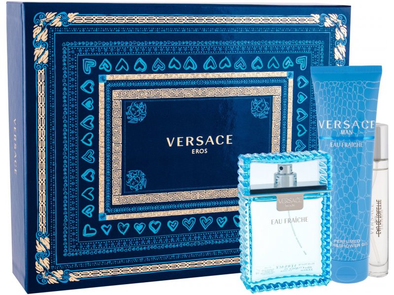 Gift Set Versace Eau Fraiche 3pc 3.4 oz. (M)