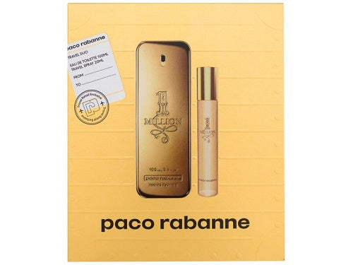 Gift Set 1 Million 2pc 3.4 oz. + Mini By Paco Rabanne Men