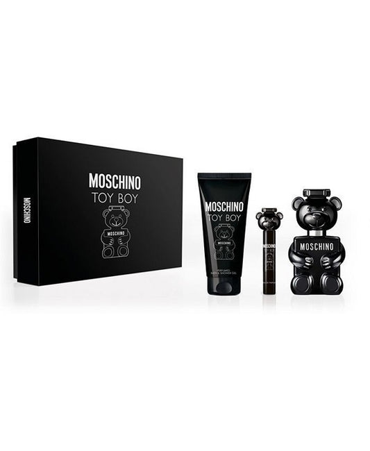 Gift Set Toy Boy by Moschino 3pc 3.4 oz. + 10ml + S/Gel Men