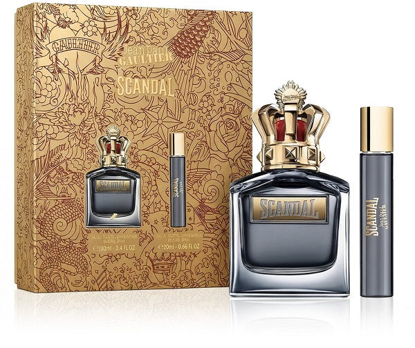 Gift Set JPG Scandal 2pc 3.4 oz. EDT +Mini Men