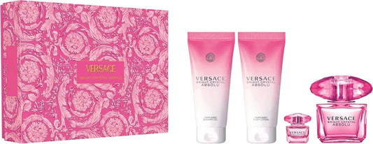Gift Set Versace Crystal  Absolu 4pc 3.0 oz. EDP By Versace