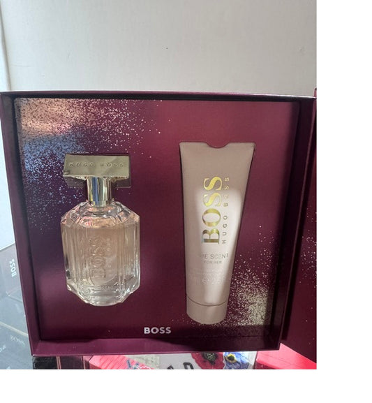 Gift Set Boss the Scent 2pc 1.6 oz.+ Body Lotion Women