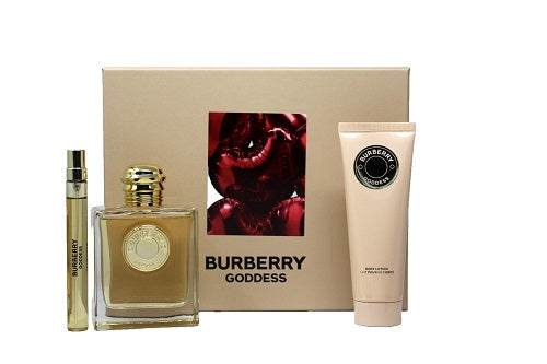 Gift Set Burberry Goddess 3pc 3.4 oz. Women