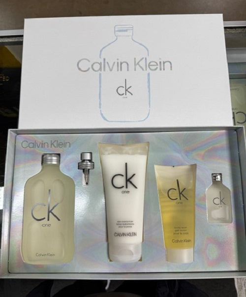 Gift Set Ck One 4pc 6.7 oz. EDT + Mini + Unisex