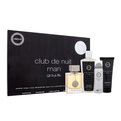 Gift Set Club de Nuit 4pc 3.4 oz. + Men